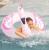 Swim Essentials: Пояс ⌀104 см. за деца от 6+ години - "Pink Flamingo"