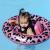Swim Essentials: Пояс ⌀69 см. за бебета 0-1 години - "Rose Gold Leopard"
