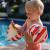 Swim Essentials: Ръкавели за деца от 2-6 години - "Red-White Whale"