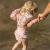 Swim Essentials: Ръкавели за деца от 2-6 години - "Old Pink Leopard"