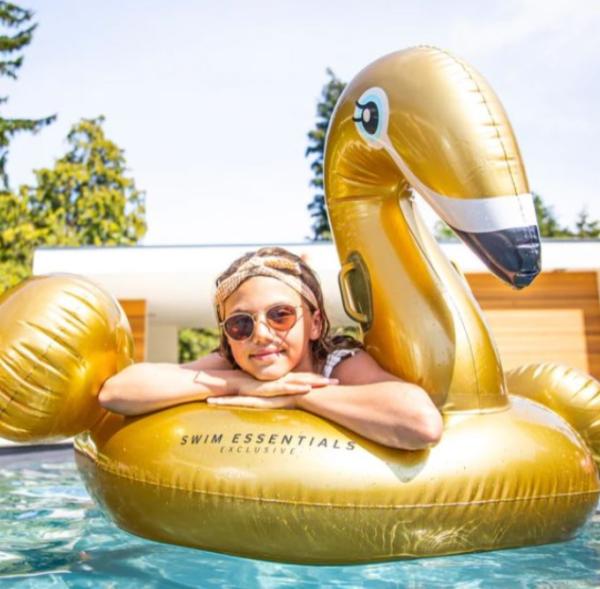Swim Essentials: Надуваем дюшек за деца 6+ години "Gold Swan"