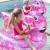 Swim Essentials: Надуваем дюшек за деца 6+ години "Neon Leopard Flamingo"