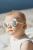 Лятно Комбо: KiETLA: Слънчеви очила Ourson Cream + Fresk: Детска кърпа - пончо Berries с UPF 50+ защита - Един размер(0-36 месеца)