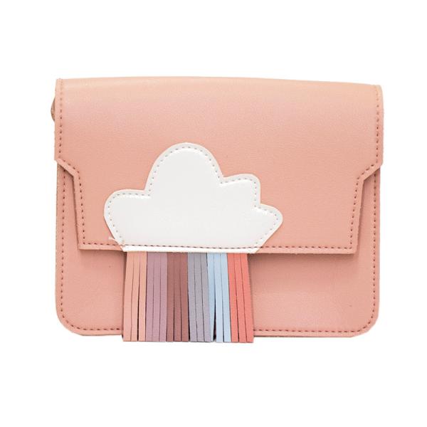 Yuko. B: Rainbow Pink чантичка за рамо