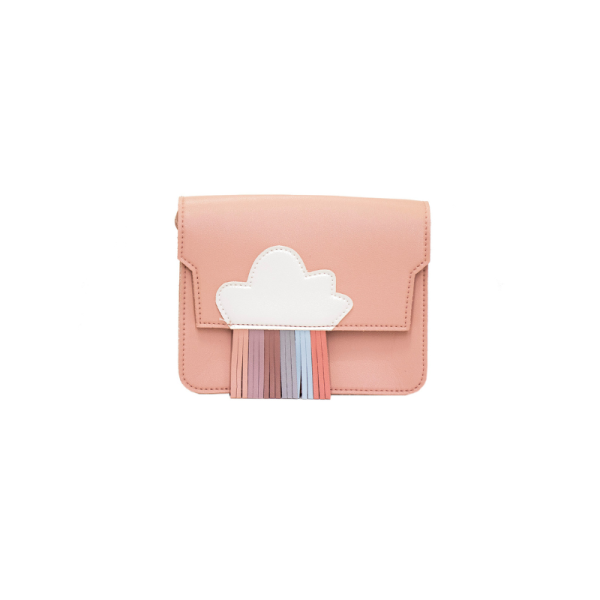 Yuko. B: Mini Rainbow Pink чантичка за рамо