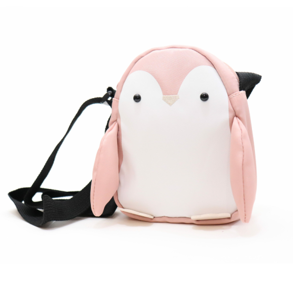 Yuko. B: Miyu the Penguin чантичка за рамо - Pink