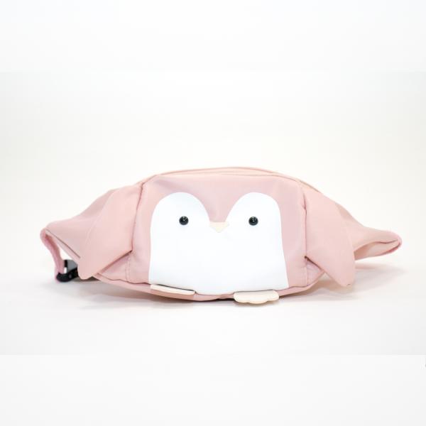 Yuko. B: Miyu the Penguin Pink Banana Bag