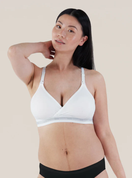 Bravado: Сутиен за бременни и кърмачки Original Nursing Bra White