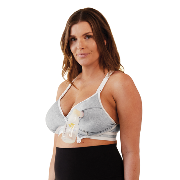 Bravado: Сутиен за изцеждане и кърмене Original Nursing Bra Dove Heather