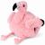 Noxxiez 3в1 гушкаща плюшена играчка и възглавница за сън и затопляне на ръцете - Фламинго