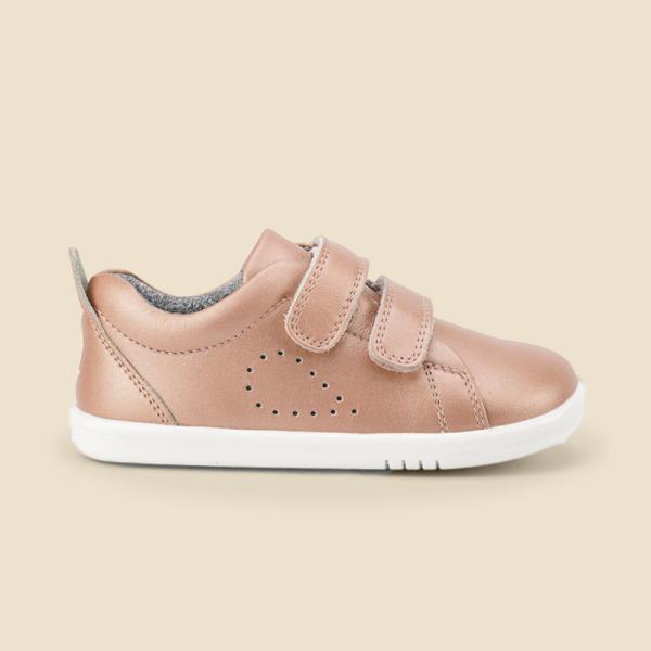 Bobux: iWalk Grass Court Rose Gold