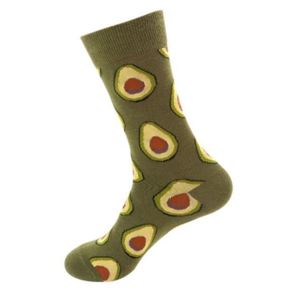 Noxxiez: Soxxiez Цветни чорапи - Авокадо - Номер 38-45