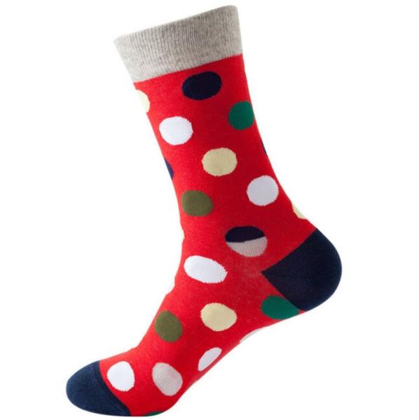 Noxxiez: Soxxiez Цветни чорапи - Точици- Номер 38-45