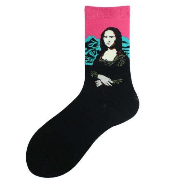 Noxxiez: Soxxiez Цветни чорапи - Мона Лиза- Номер 38-45