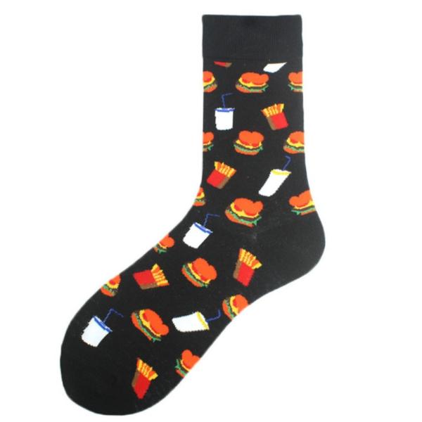 Noxxiez: Soxxiez Цветни чорапи - Бургери - Номер 38-45