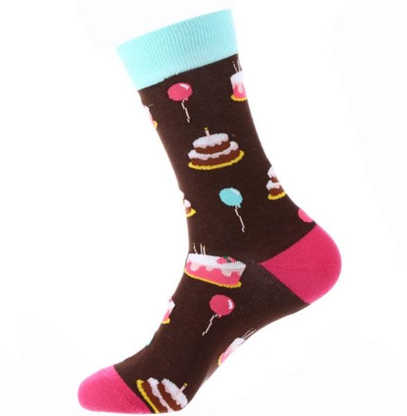 Noxxiez: Soxxiez Цветни чорапи - Торта- Номер 38-45
