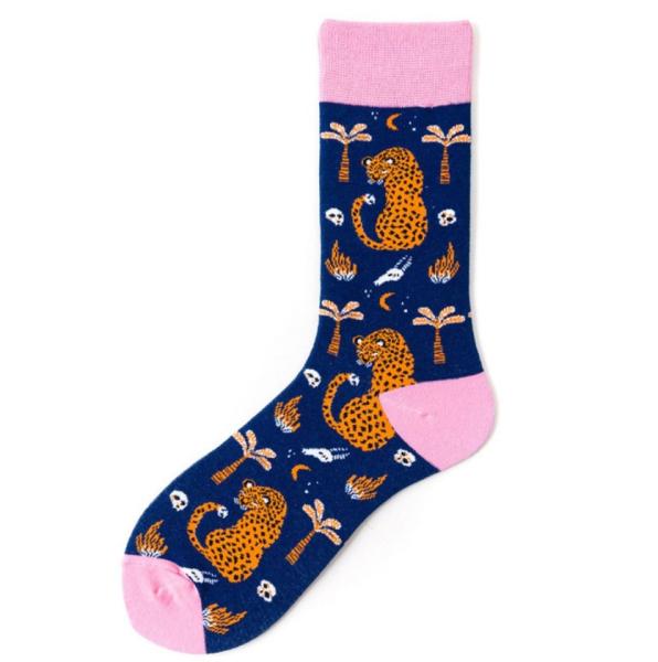 Noxxiez: Soxxiez Цветни чорапи - Пантера - Номер 38-45