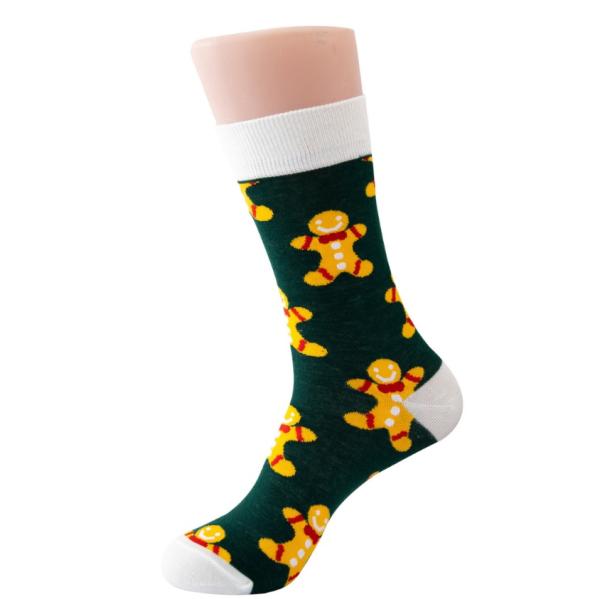 Noxxiez: Soxxiez Коледни чорапи - Джинджифилово човече- Номер 38-45