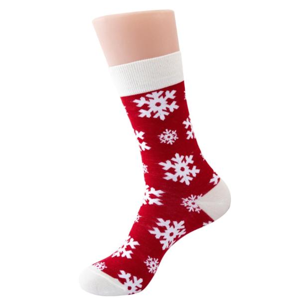 Noxxiez: Soxxiez Коледни чорапи - Снежинки- Номер 38-45