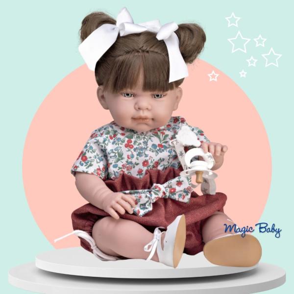 Magic baby кукла Marina с кафява коса