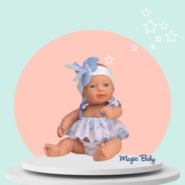 Magic baby кукла Зоуи с синя панделка