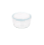 Bo Jungle: B-Bowl стъклени контейнера за храна 360ml (комплект от 3) - бяло/сиво/светло синьо