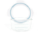 Bo Jungle: B-Bowl стъклени контейнера за храна 360ml (комплект от 3) - бяло/сиво/светло синьо