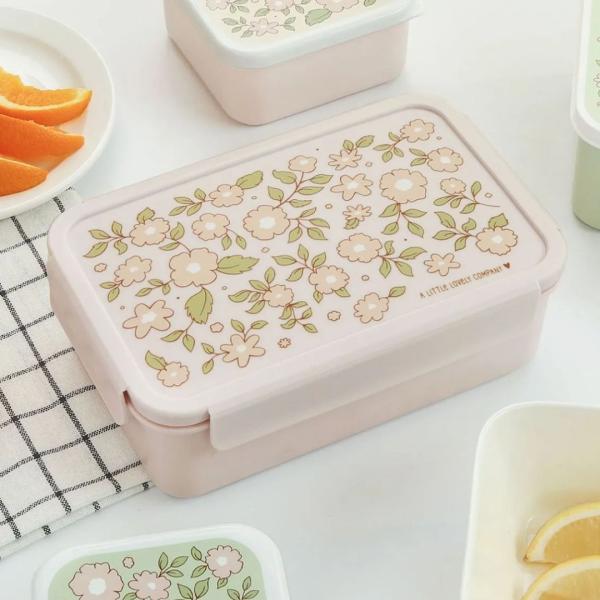A little lovely company: Bento box, кутия за храна - Blossoms-pink