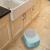 ОФЕРТА: Сгъваема детска стълбичка с Anti-slip повърхност + Седалка за тоалетна чиния с възглавничка "Пастелено синьо"