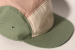 KiETLA: Шапка с козирка 5 Panel със защита UPF50+Green/Natural/Pink 4-9 години