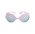 KiETLA: Оферта - Кемпер шапка със защита UPF50+  Natural/Pink/Green + Очила Ourson Light Pink 1-2 години
