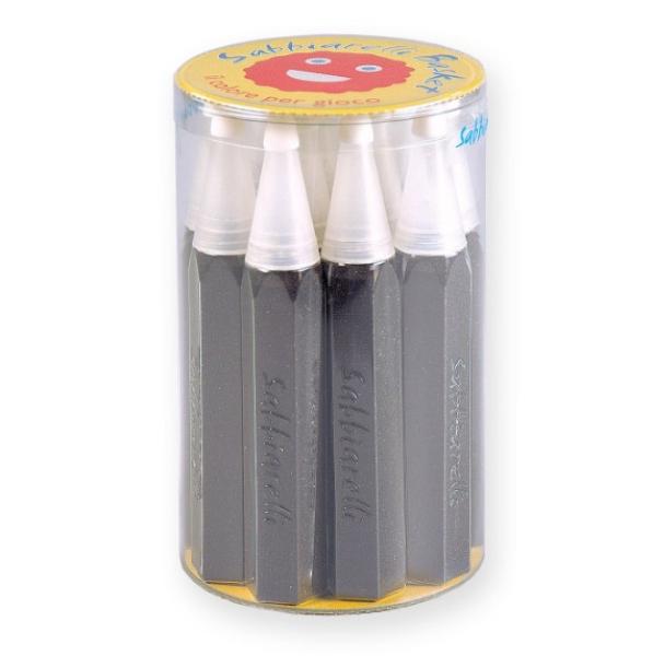 Sabbiarelli®: Голяма кутия с 12 пясъчни маркера - Черен