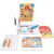Sabbiarelli®: Средна кутия - Art & Craft с 6 пясъчни маркера и 4 шаблона - Деца и животинки 5+ години