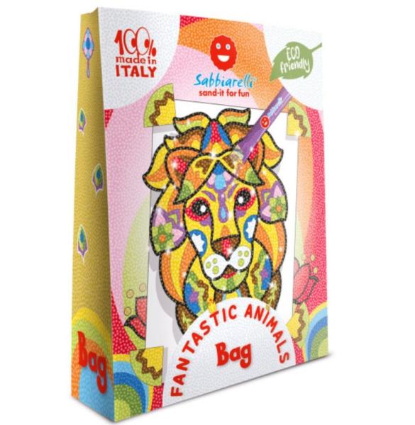 Sabbiarelli®:  Кутийка с 12 сашета пясък - Фантастични животни 3+ години