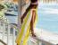 Dock & Bay: Бързосъхнеща плажна кърпа Cabana - Boracay Yellow - 160x90см