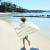 Dock & Bay: Бързосъхнеща детска плажна кърпа Cabana - Rainbow road 160х90см.
