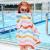 Dock & Bay: Бързосъхнеща детска плажна кърпа Cabana - Squiggle Face 160х90см.