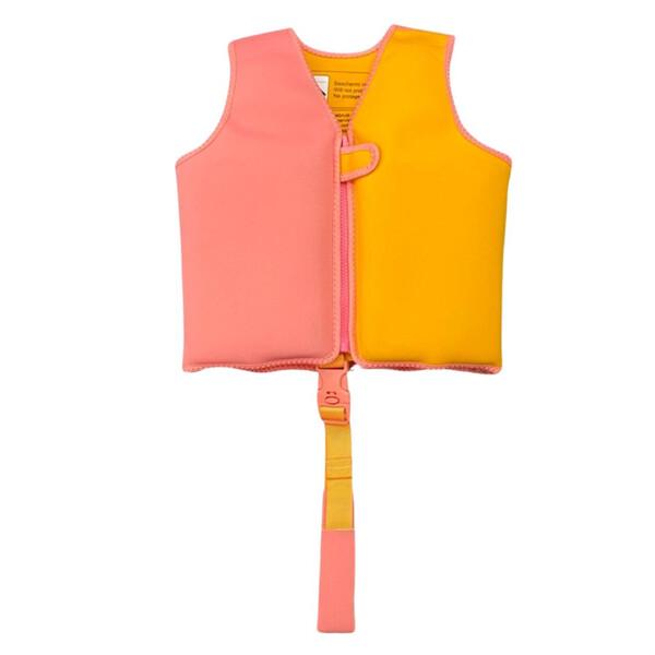 Swim Essentials: Спасителна жилетка за деца с тегло 3-6 години - "Orange pink"