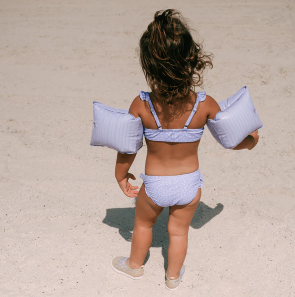 Swim Essentials: Ръкавели за деца от 0-2 години - "Lila Leopard"