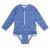 Swim Essentials : Цял бански костюм с ръкав  и къдрички от 0 до 12 г. "Blue Leopard"