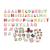 Hello Kitty: 53 магнитни букви и 22 фигурки