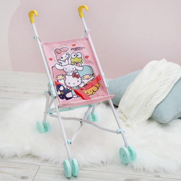 Hello Kitty: Сгъваема количка за кукли