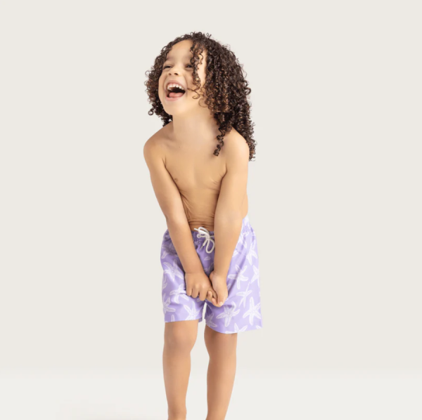 Swim Essentials : Детски плувни шорти с UV50+ "Lila a Star"